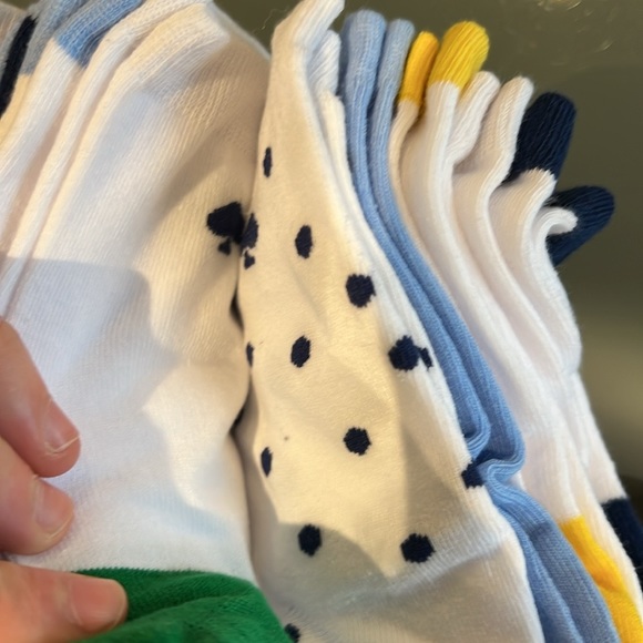 Kate Spade ♠️ New York 10 Pairs Shortie Crew Socks - Picture 9 of 12